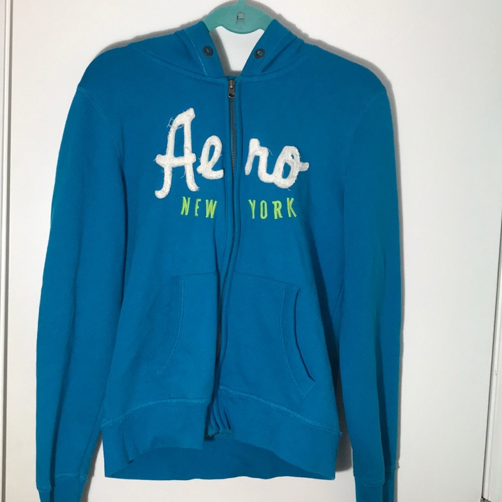 child extra-large blue aéropostale sweatshirt